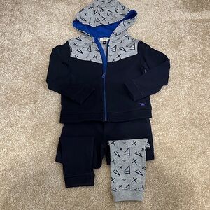 Giorgio Armani Baby Zip-Up Hoodie and Matching Pants-36 months